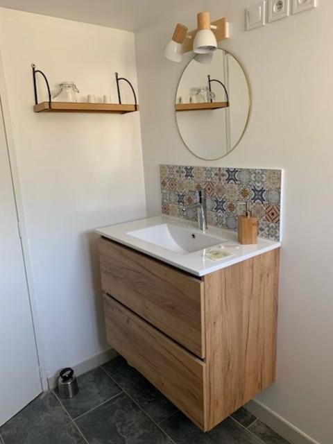 Appart Studio Rdc De Maison Avec Exterieur Proche Reims Tinqueux Dış mekan fotoğraf